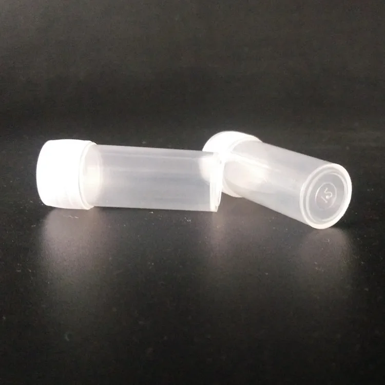 SBYURE 120 Pieces 5 ML Plastic Sample Bottles Vial Storage Mini
