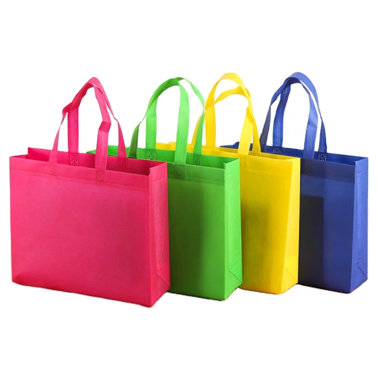 Reusable Customized Tote Shopping Bag Recycled Eco Non Woven Bag With ...