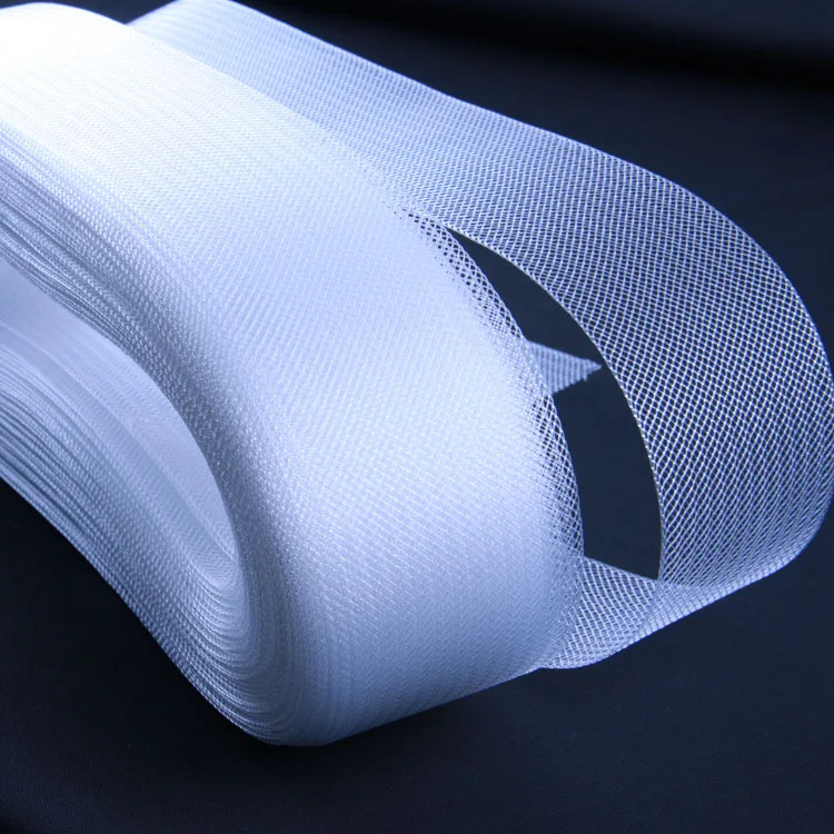 Головной убор для шитья эластичная кринолиновая коса из конского волоса в белом