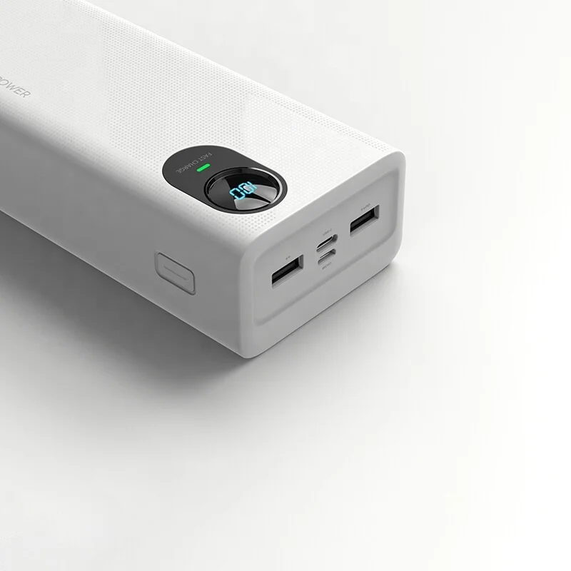 Wholesale Customize Power Bank Universal Portable Smart Phone Charger Gift Factory Price Lithium Battery 65W Power Bank 30000mah