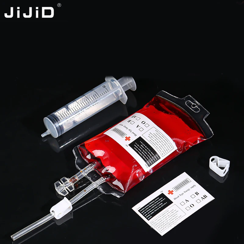 Jijid Blood Energy Drink Baghalloween Props Decoration Halloween Party