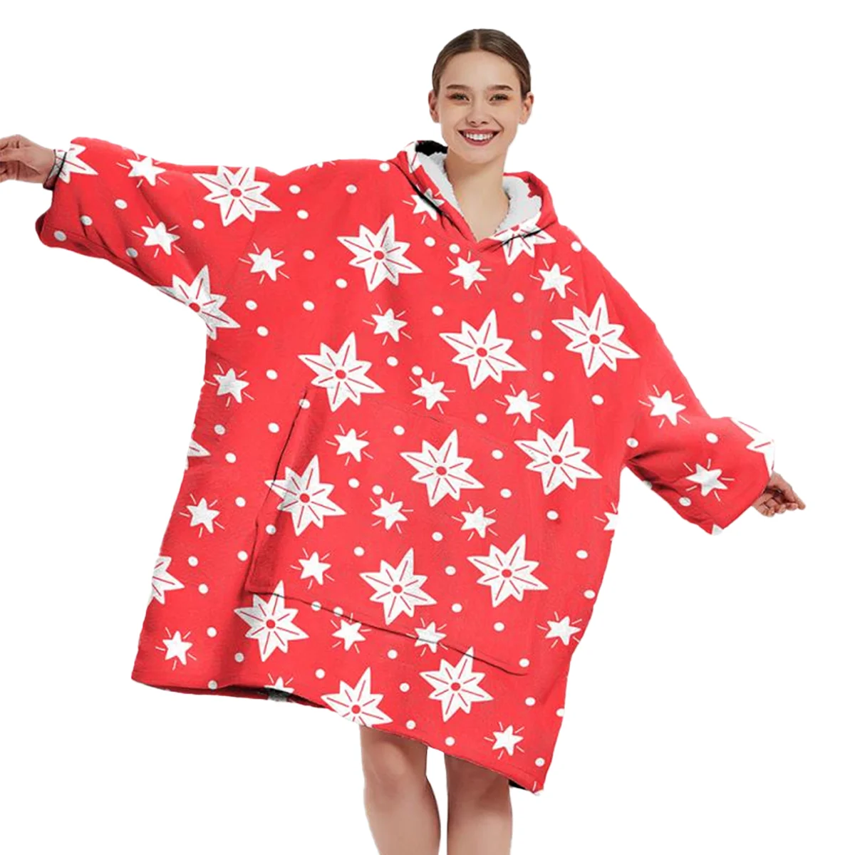 womens oversized hoodie blanket