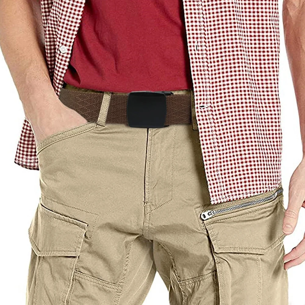 Waterproof Multifunctional Wear-resistant Nylon Belt Adjustable Training Outdoor Web Belt Tactical Webbing Belt