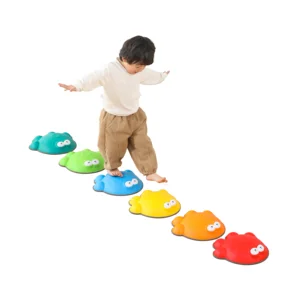 6pcs Kids Sensory Integration Training Balance Stepping Stones Toddler Jumping Steps Stones Coordination Ability