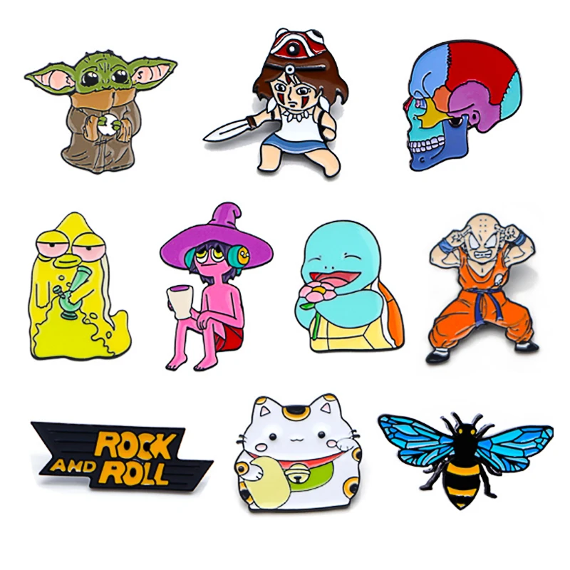 Oneway эмаль отворот от производитель оптовый заказной Металл Аниме контактный держатель значков аксессуары покрытые мягкие лацкан булавки