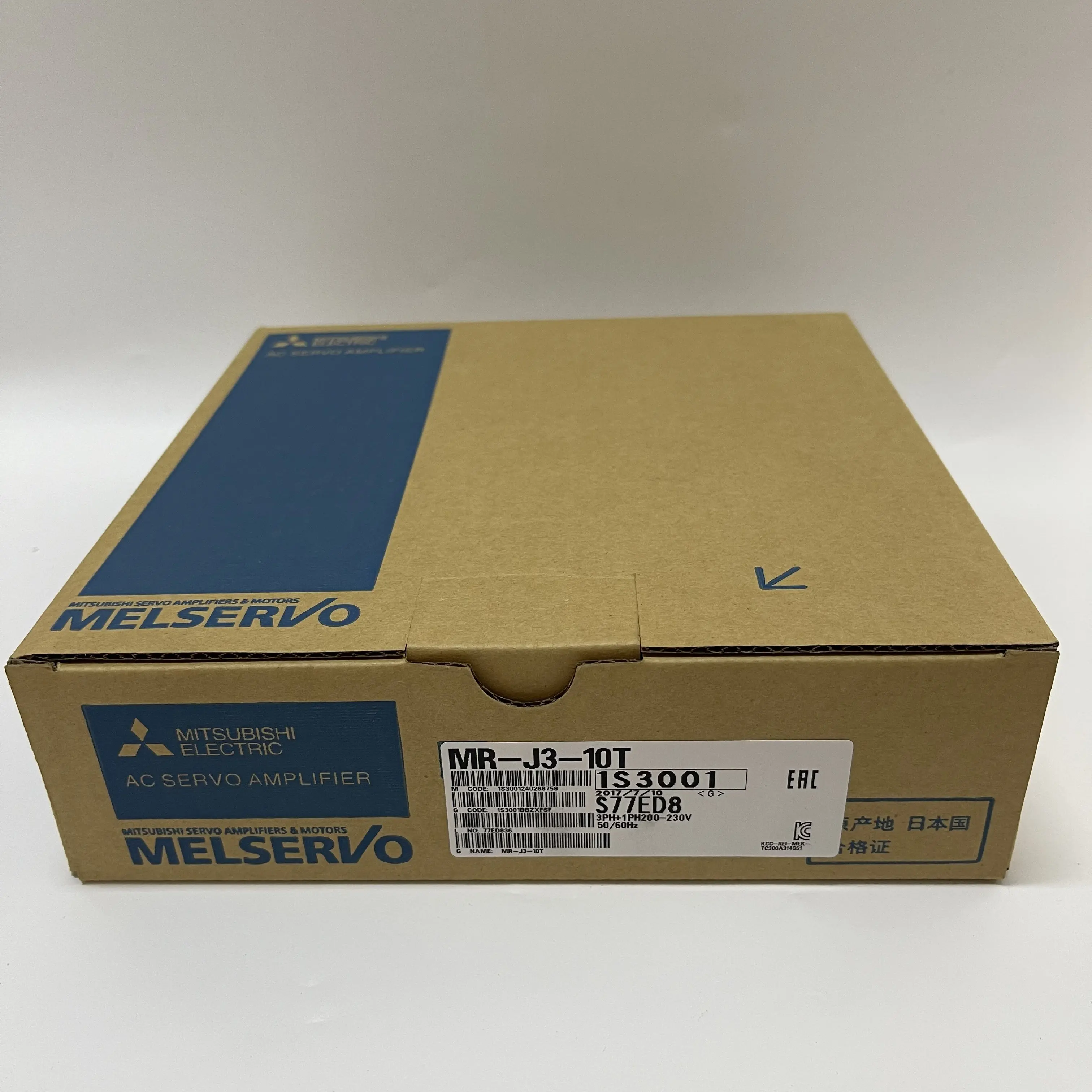 MITSUBISHI AC Servo Amplifier MR-J3-10T