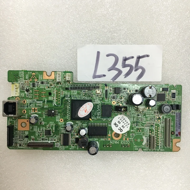 Full Tested Printer Logic Mother Board for Epson L355 Formatter Board Main Board