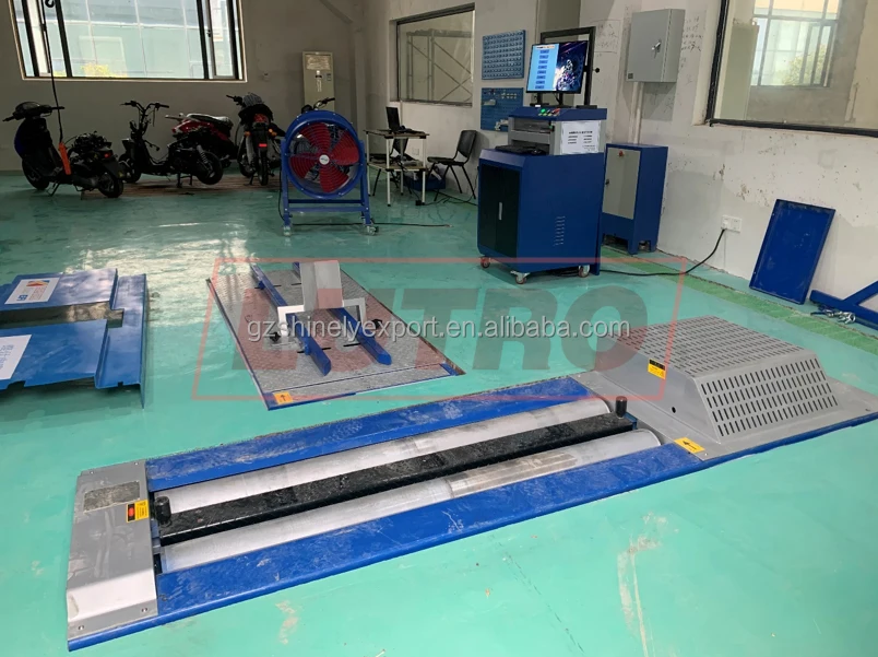 Brake Tester Speedometer Tester Brake Tester Machines  Car Vehicle Test Line