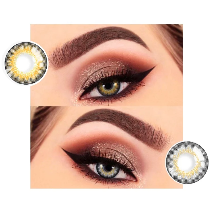 Realkoko Высокое качество Голливуд контактные линзы Кристалл глаз