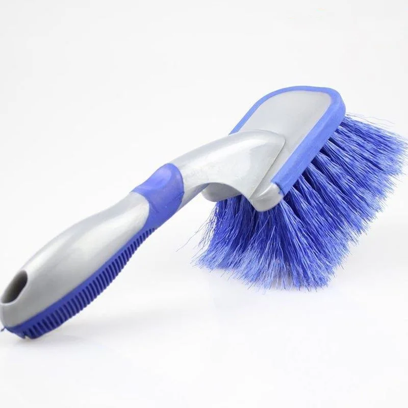 Washing Brush with short handle, 270 mm, Soft, Blue 41983