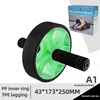 Rueda Abdominal A1 - Verde Claro
