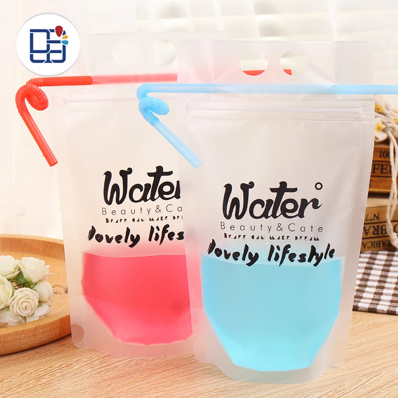 Wholesale Reusable Stand Up Plastic Drink Pouches For Freezing Juice No  Leakage, Disposable Smoothie Reusable Bags SN4528 From Szyang, $323.92