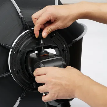 TRIOPO K90cm Umbrella Softbox Ks90 Octagon for Godox V860II TT600 TT685 Tr950ii Flash Speedlite Soft Box product image