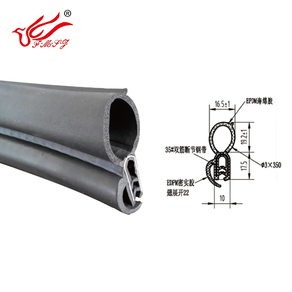Customize Car Window Rubber Seal Rubber Product Automotive Rubber Door