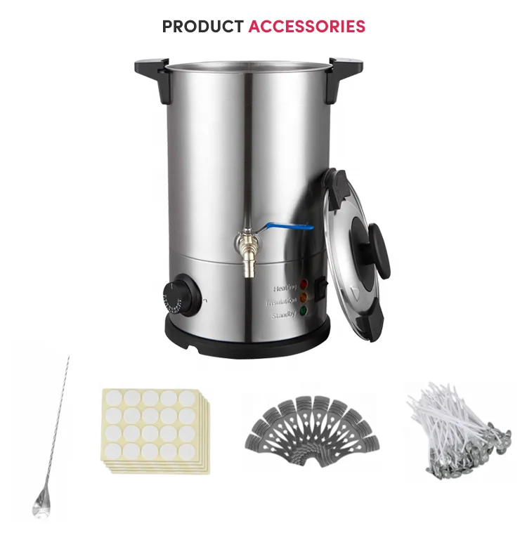 Wax Melter Machine Candle Making Machine Home Product Manufacturing Machinery Steel Stainless  Candle Wax
