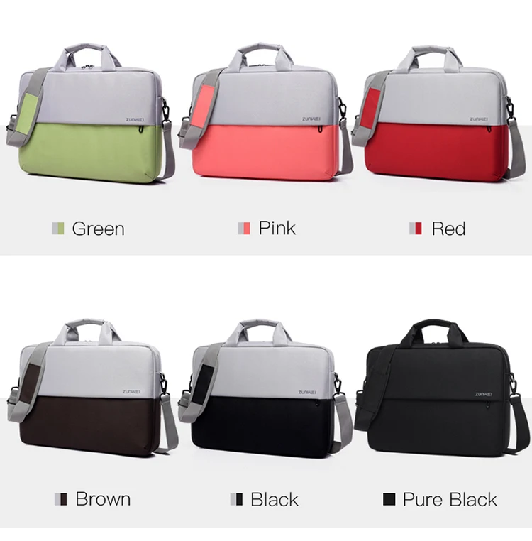 Business Computer Bag 15.6 Inch Laptop Case Portable Laptop Black Tote