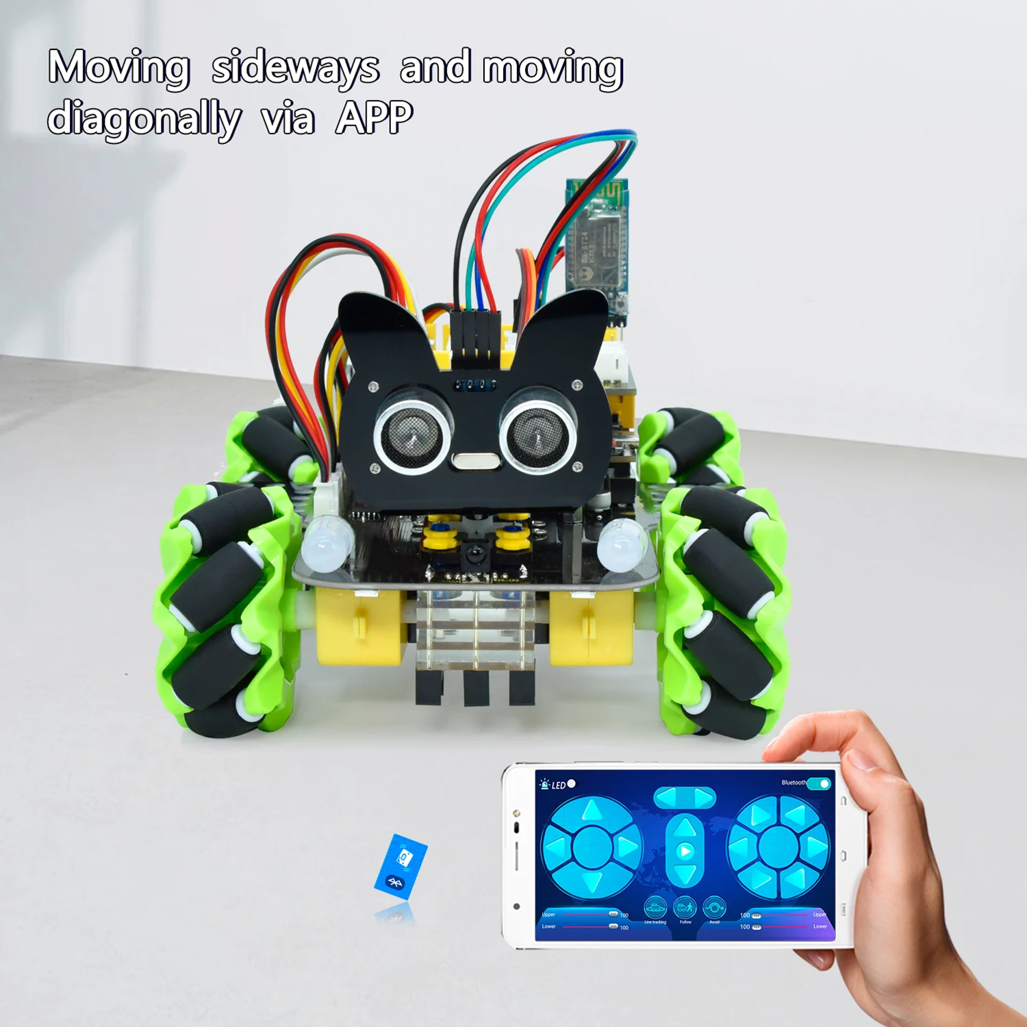 Keyestudio 4wd Mecanum Robot For Arduino Stem Smart Diy Robot Car Kit ...