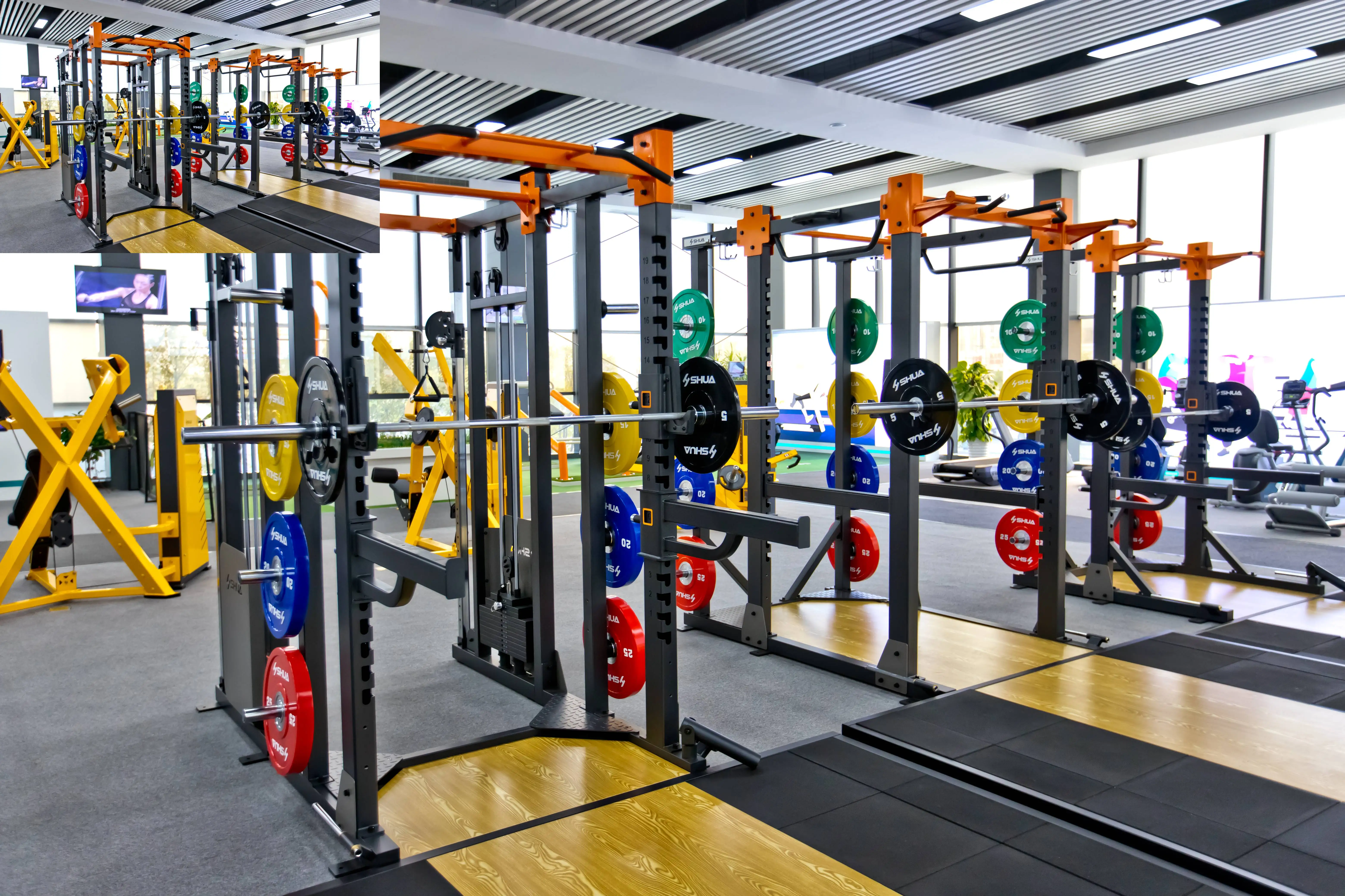 SHUA SH-G8901パワーラックフィットネスジム機器マシンフィットネス