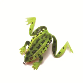 Thunderfrog Artificial Soft Bait Plastic 6.5cm/17.2g Frog Lure Fishing Bionic Simulation Bait – Soft Lure – view 2