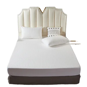 100% Cotton Terry Waterproof Fitted Sheet Disposable Bedding for Single and Double Sizes for Home Hotel Hospital Use