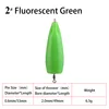 6.2g verde fluorescente flotante para agua - a granel individual