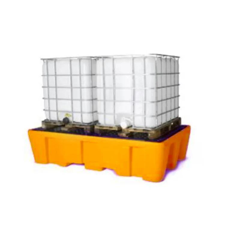 Plastic pallets heavy duty plastic IBC spill container pallets for sale