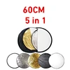 60cm  5in 1 Round Shape - Black