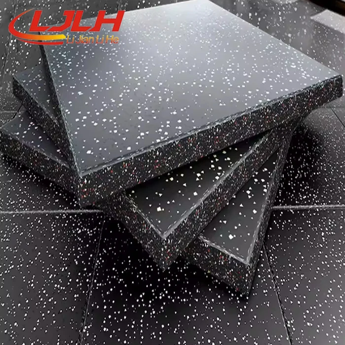 Interlocking Gym Rubber Tiles Protective Flooring for Sports Andshock  Absorbers Gym Floor Rolls Rubber Mat
