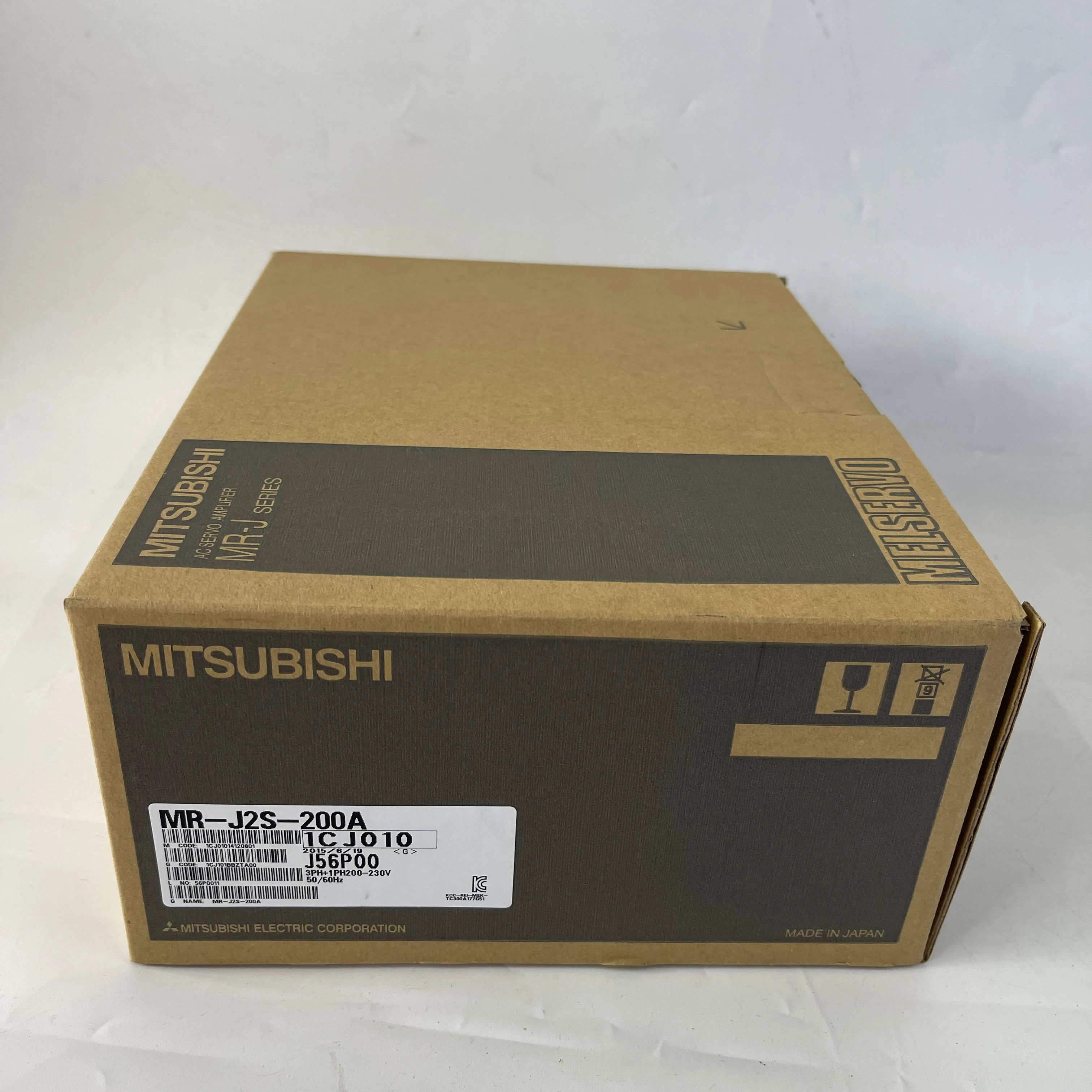 Mitsubishi AC Servo Amplifier MR-J2S Series MR-J2S-200A Mitsubishi AC Servo Amplifier MR-J2S Series MR-J2S-200A