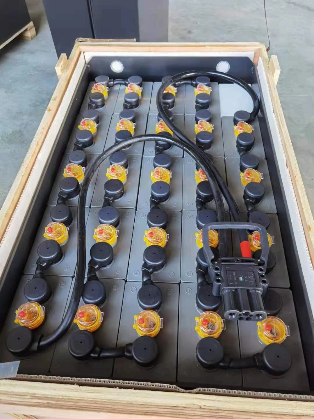 4 Pzs Battery Operated Forklift Forklift Battery 48v Forklift Battery