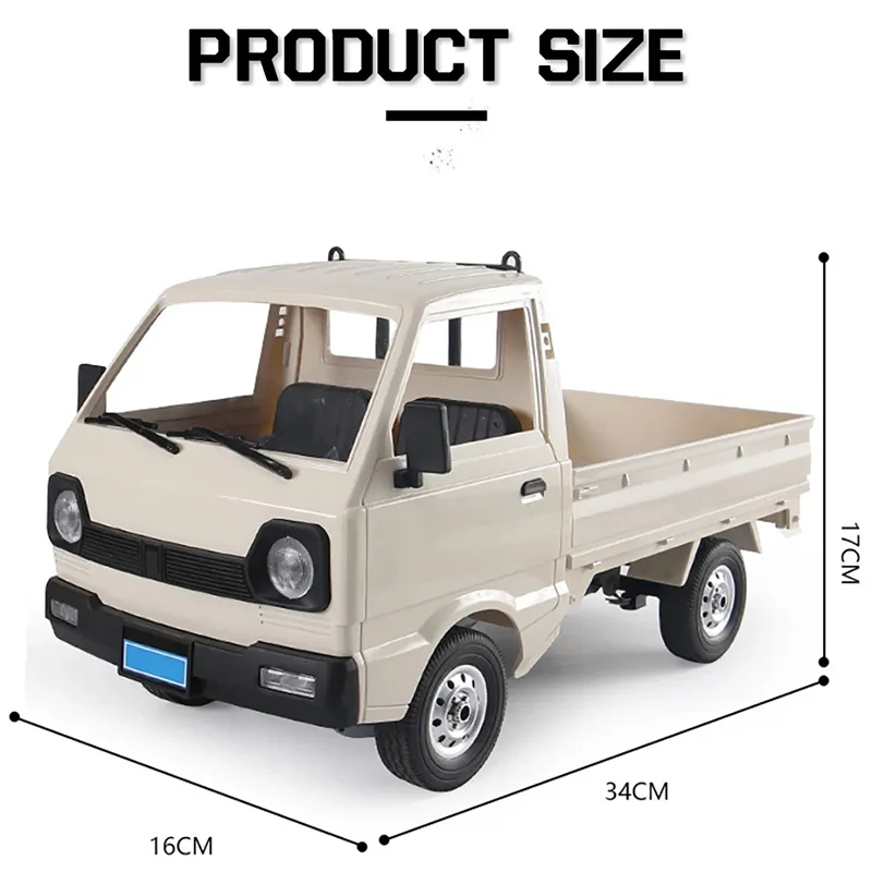 WPL D12 1/16 Miniature 2.4G Electric RC Kei Truck