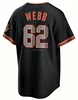 #62 Logan Webb Noir Alternatif