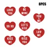 Love pendant 8pcs