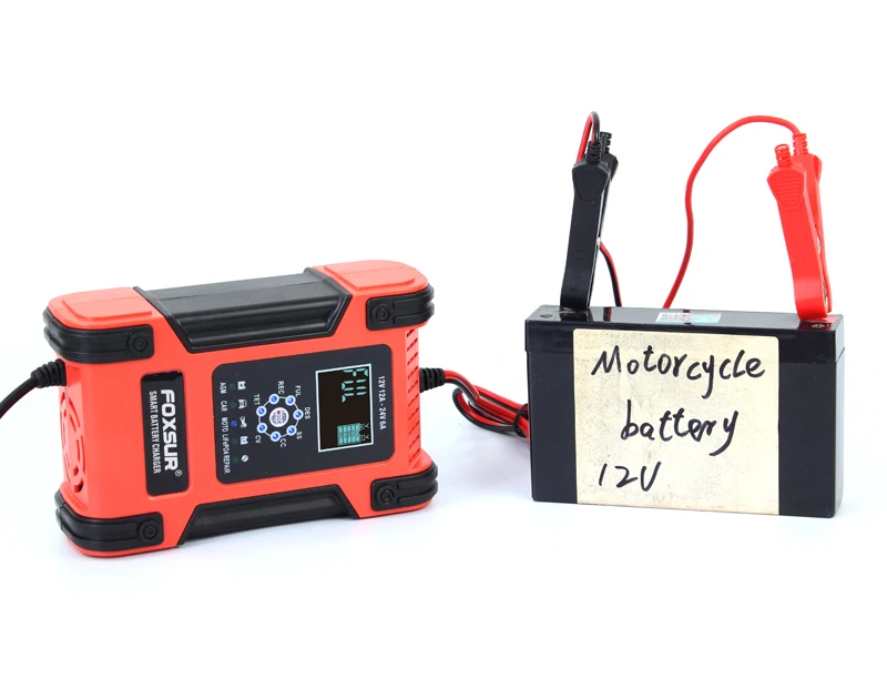12v 24v 12a Pulse Repair Charger For Lifepo4 Battery, Oem
