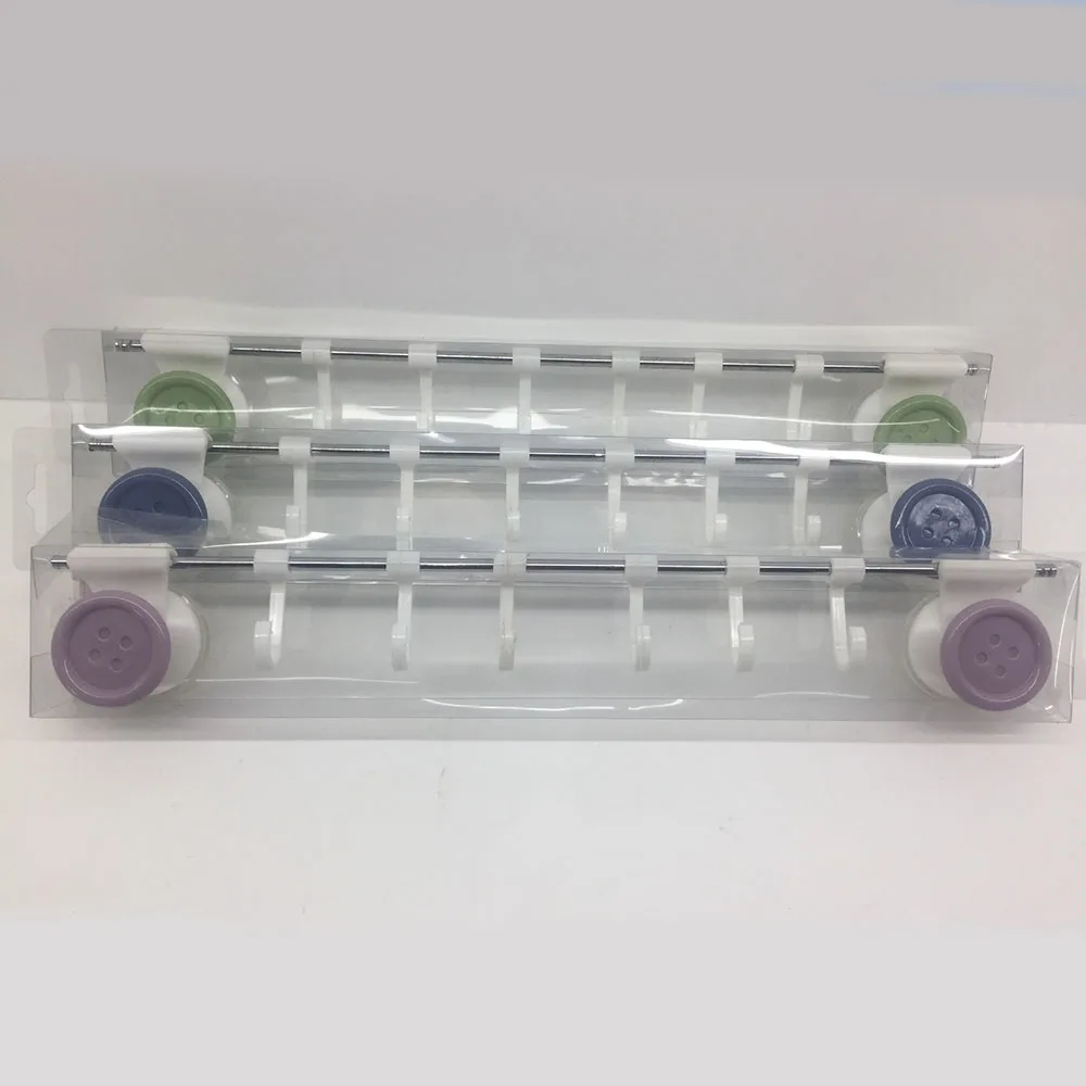 Cross Border Wall Strong Suction Creative Non Punching Plastic High Lightweight Durable Bathroom Towel Hanging Single Tier Racks