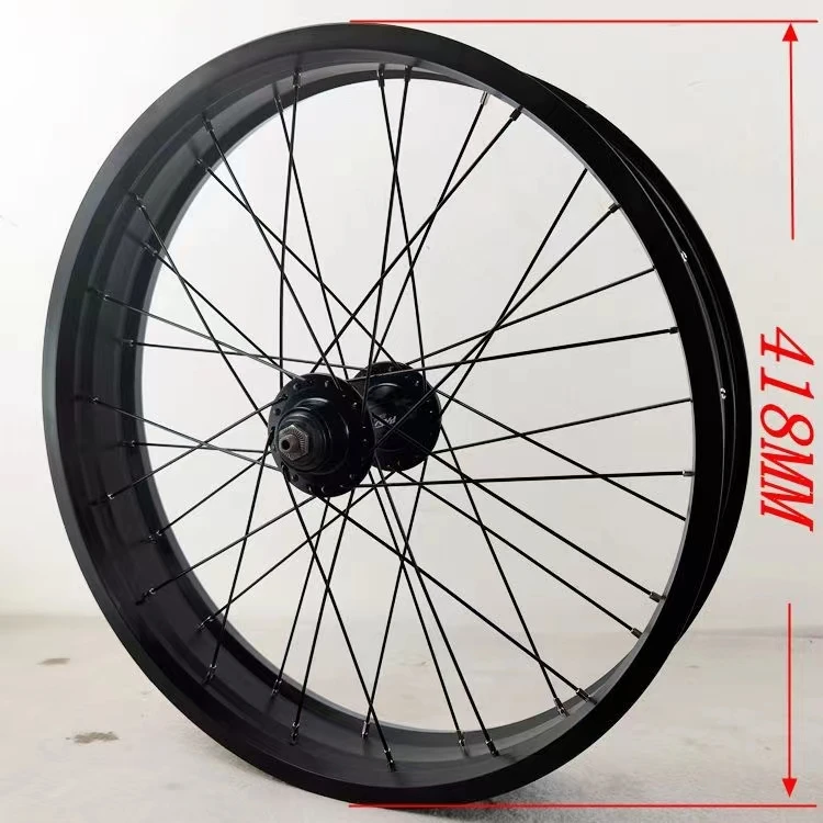 20x4.0 20インチ 36本スポーク 135mmドロップアウト オープンサイズ
