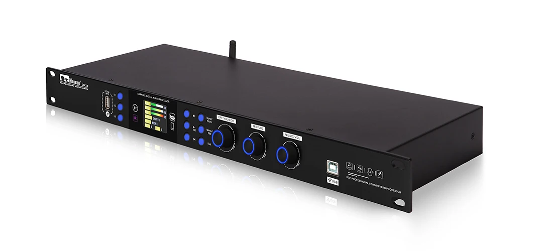 Dual Mode Bluetooth Professional Sound System Digital Audio DSP Processor DBX Technology for KTV Home Parties Audio Equipment
