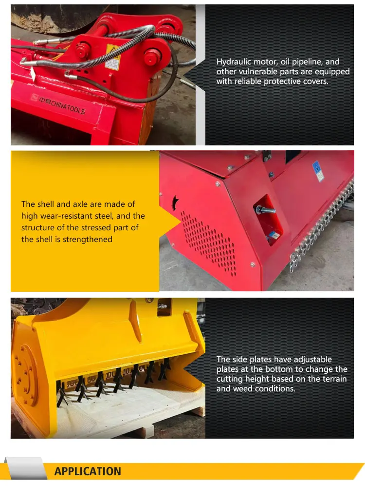 High Quality Flail Mower For Mini Excavator 5 Ton Excavator Flail Mower Buy Flail Mower Lawn