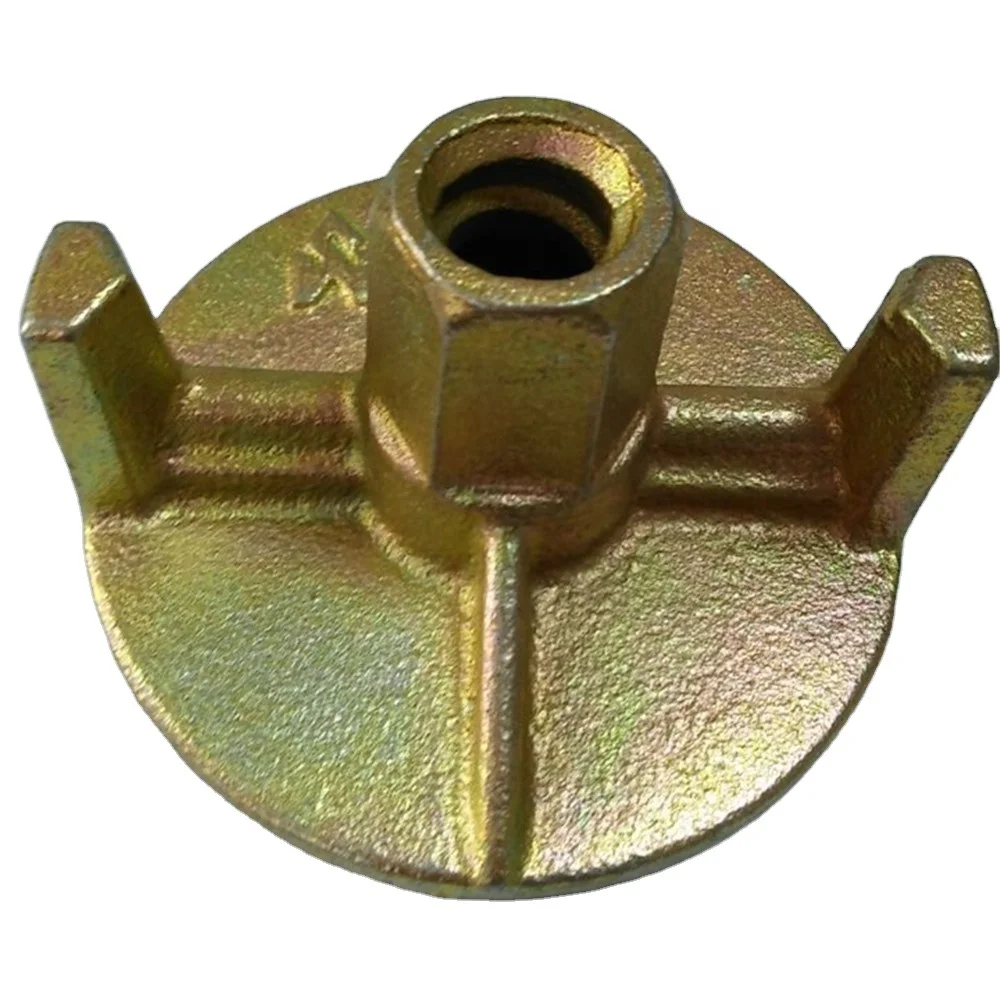 Construction Concrete Formwork Cast Iron Wing Nut Tie Rod Plate Buy