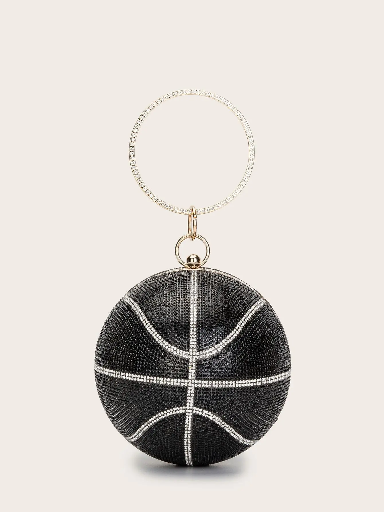 Mini Crystal Diamond Basketball Purse Bling Basketball Purse Rhinestone