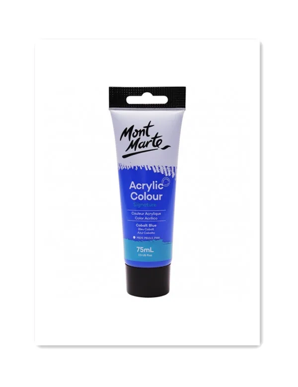 Mont Marte Studio Acrylic Paint 75ml - Cobalt Blue| Alibaba.com
