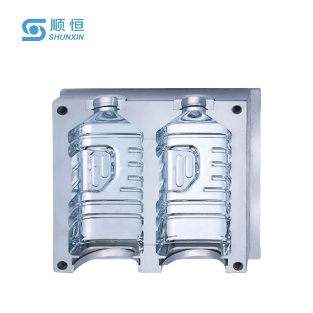 Blowing Mold for Semi Automatic Two Cavity PET Bottle Blow Molding Machine up to 2 Liters Steel Moulds