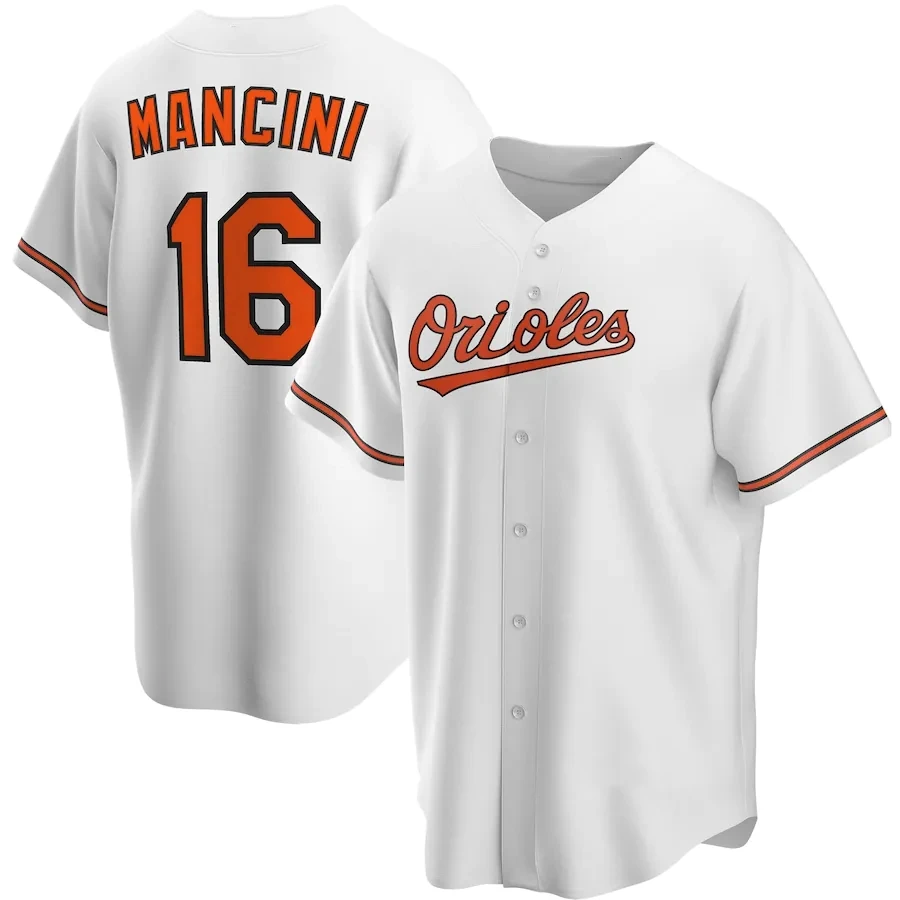 Baltimore Orioles 16 Mancini Inspired Baseball Jersey Shirt