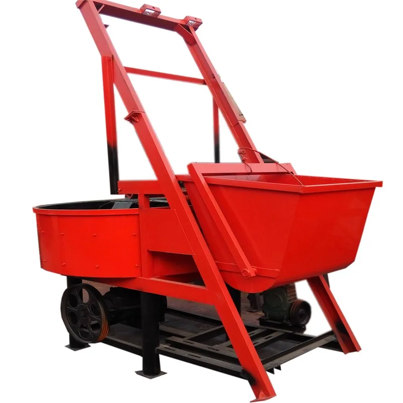 New Product Front End Loader Mixing Pan Concrete Mixer Machine Buy