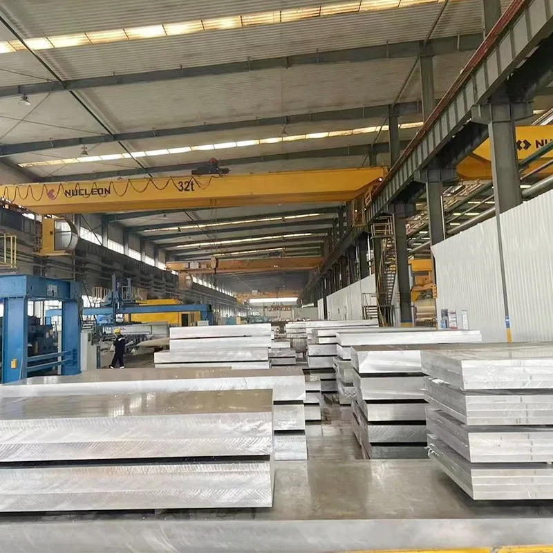 Aluminum Plate Marine Grade 6082 t 6061 Solid Aluminum Sheets for Horse Trailer 5083 Aluminum Sheet Price Per kg Medium-thick