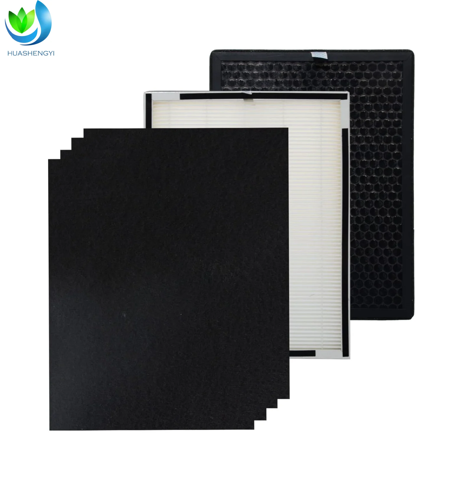 Customized  Hepa Air Purifier Filter H13 True HEPA Activated Carbon 3-Stage Filtration Air Clean Filter  Compatible  with Beurer
