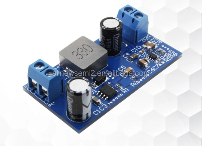 Hot Output 5V / 2.5A current limiting power supply module, input 4v-20v vehicle regulated power supply DC-DC step-down module