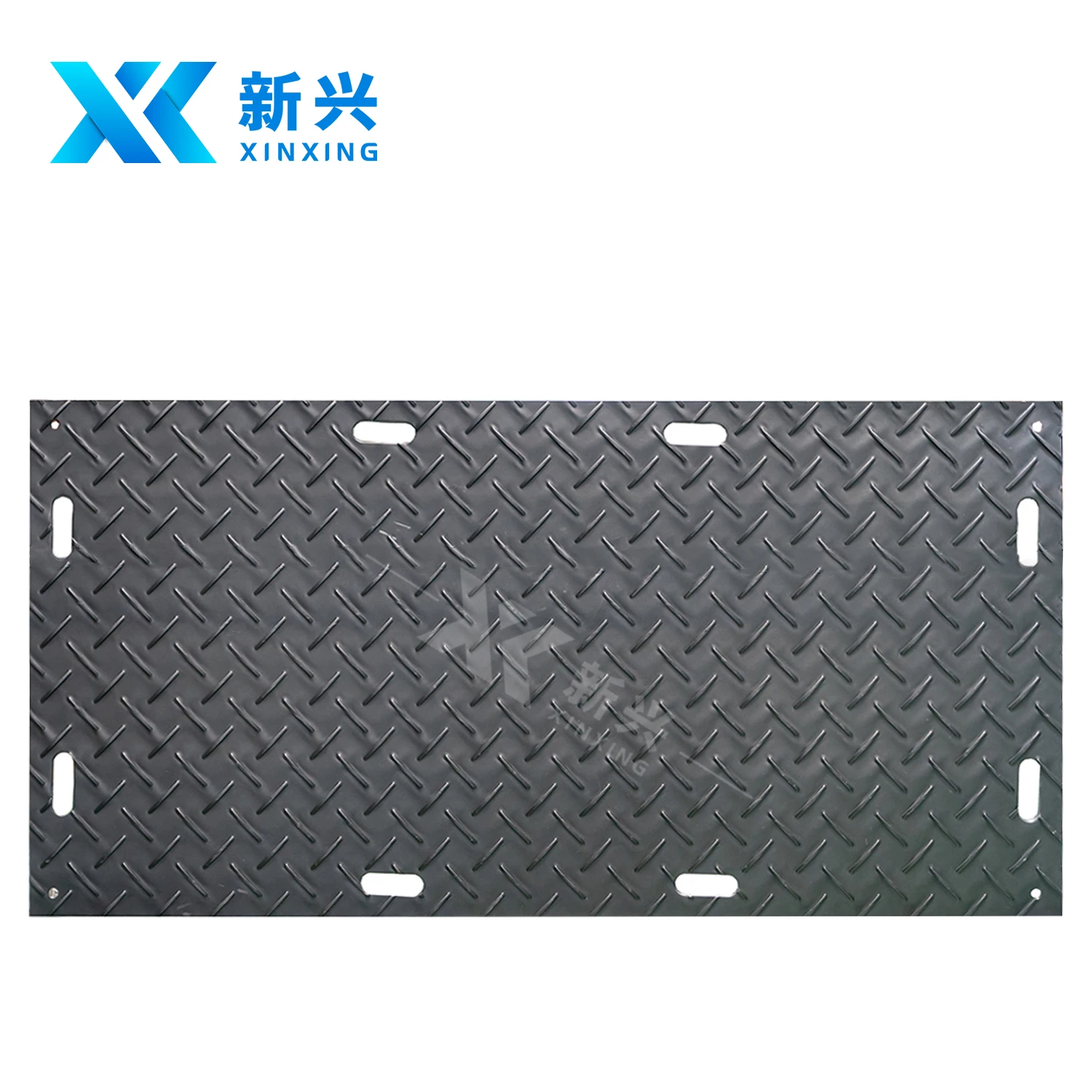 12.7mm Thick Hdpe Road Mat Interlocking Heavy Duty Excavator Floor Mat