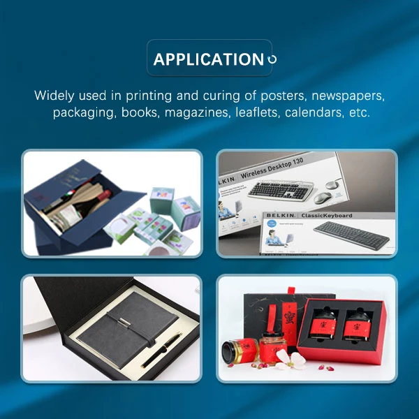 Гибридная УФ светодиодная система отверждения для офсетных прессов с ртутной лампой Совместимость
