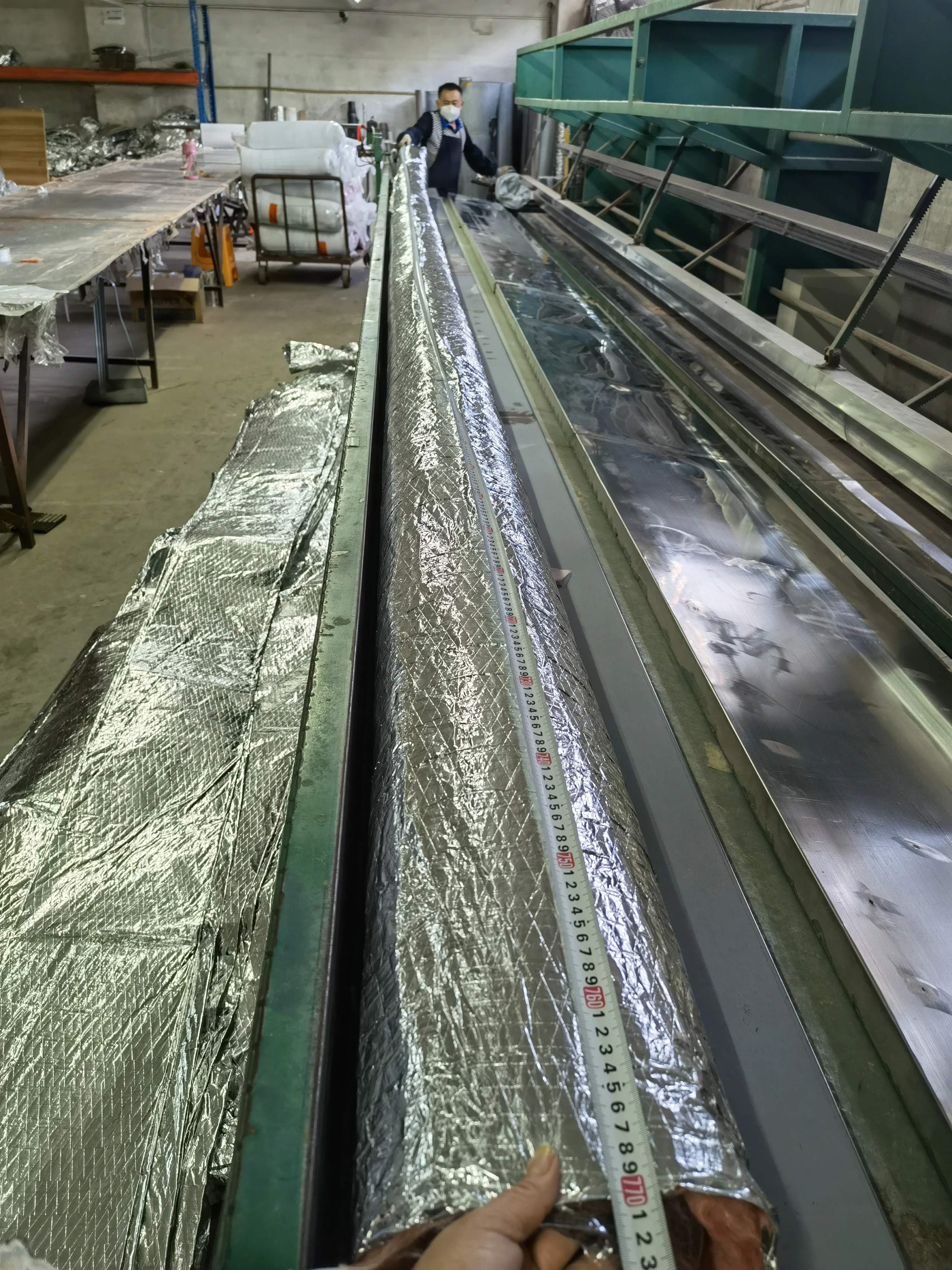 air Conditioning Ducts Hvac Ventilation System Corrugated Aluminum Foil  Insulation Flexible Duct